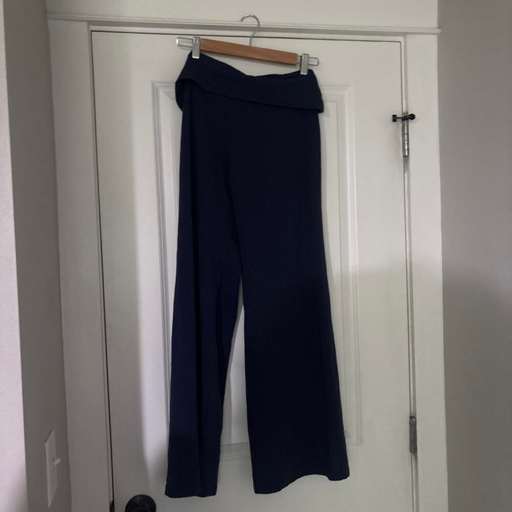 Navy blue off the shoulder